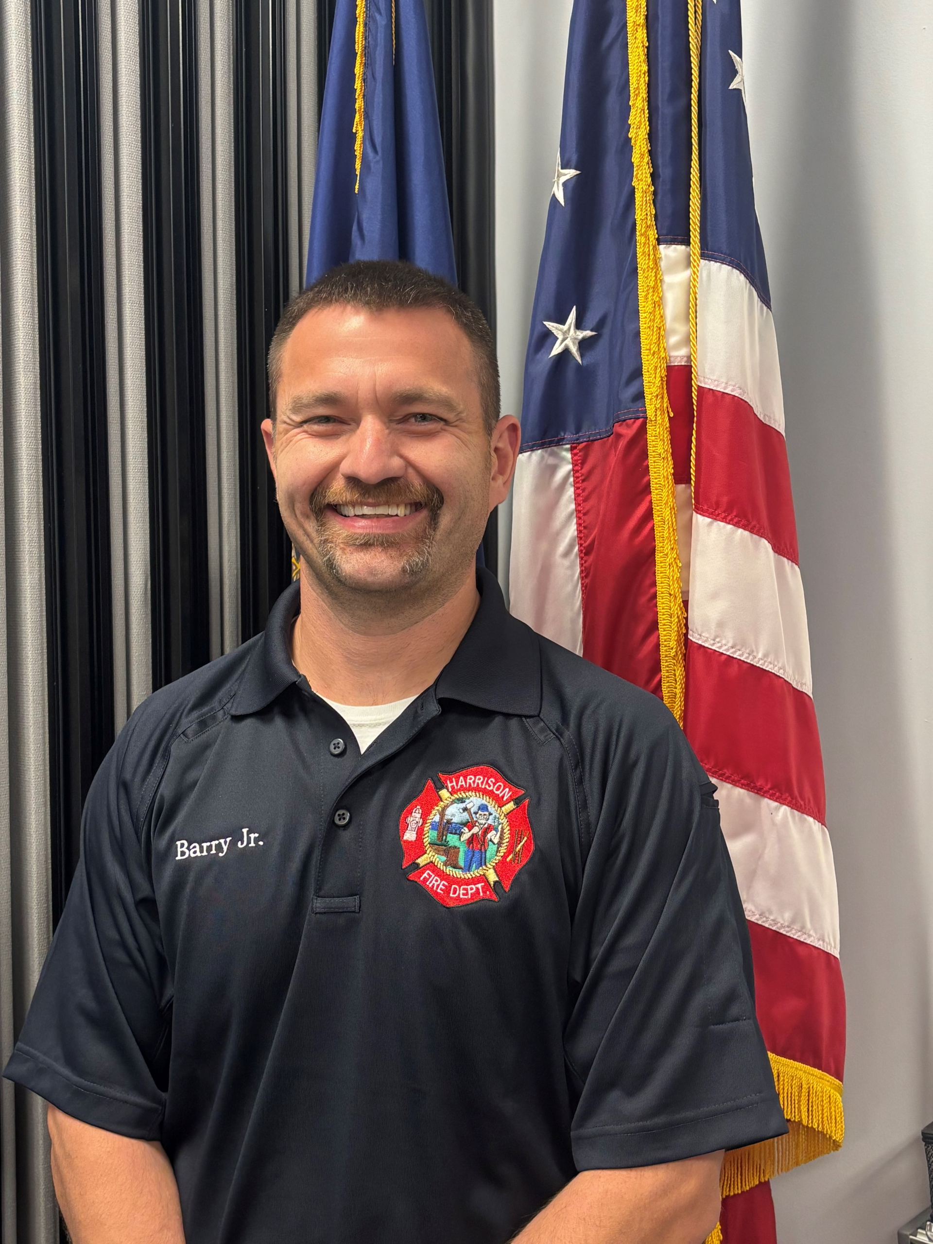 Photo of Fire Chief Barry Wallace Jr